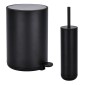 Antique Black Master Σετ Μπάνιου 6 Τεμαχίων: Κάδος 5L Soft Close, Πιγκάλ, Σετ Νιπτήρα με Χρυσή Αντικέ Βάση & Πατάκι Memory Foam 50x80cm