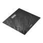 Ψηφιακή Ηλεκτρονική Ζυγαριά Μπάνιου Ankor 30x30cm σε Σχέδιο Μαύρης Πέτρας – Γυάλινη Επιφάνεια Υψηλής Αντοχής & LED Οθόνη