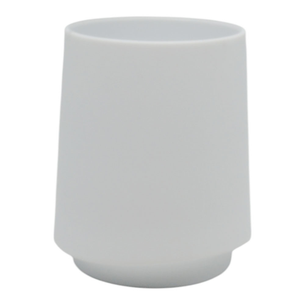 Nordic White Ποτηροθήκη Μπάνιου (8.6x10.6) από ABS Rubber Soft-Touch