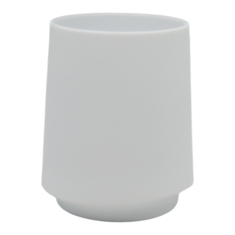 Nordic White Ποτηροθήκη Μπάνιου (8.6x10.6) από ABS Rubber Soft-Touch