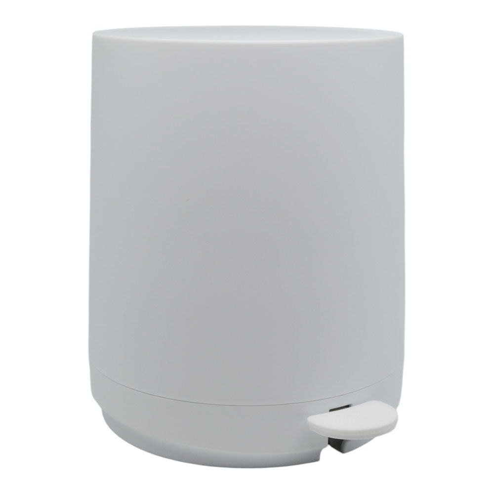 Nordic White Σετ Κάδος 5lt Soft Close & Πιγκάλ ABS Rubber Soft-Touch