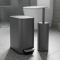 Σετ Κάδου Slim 5Lt & Πιγκάλ Μεταλλικό Soft Close Γκρι - Συλλογή Ankor Bello