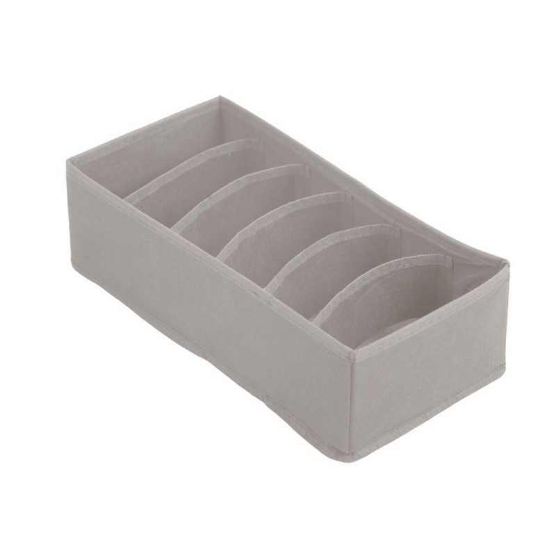 Ankor Υφασμάτινη Θήκη Οργάνωσης Συρταριού 6 Θέσεων (31x14x9) για Εσώρουχα & Κάλτσες