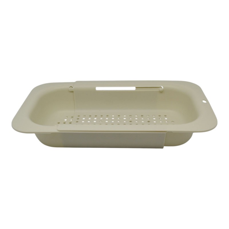 Στεγνωτήρας Νεροχύτη Πλαστικός Επεκτεινόμενος (34.5-47.8) Κρεμ