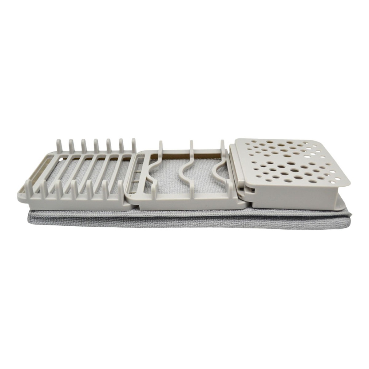 Πιατοθήκη Πάγκου με Απορροφητικό Πανάκι Microfiber (50x39x13.5)