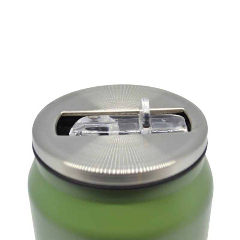 Cold and Hot Ποτήρι Θερμός 330ml Ανοξείδωτο Λαδί