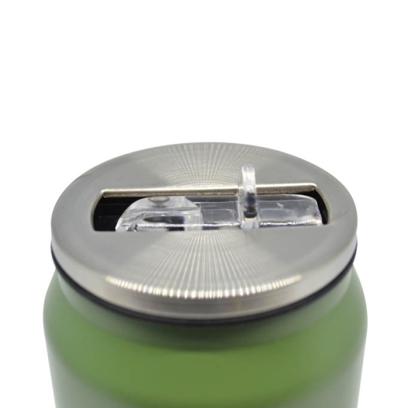 Cold and Hot Ποτήρι Θερμός 330ml Ανοξείδωτο Λαδί