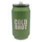 Cold and Hot Ποτήρι Θερμός 330ml Ανοξείδωτο Λαδί