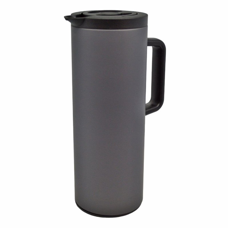 Ankor Grey Κανάτα Θερμός 1lt Soft Touch