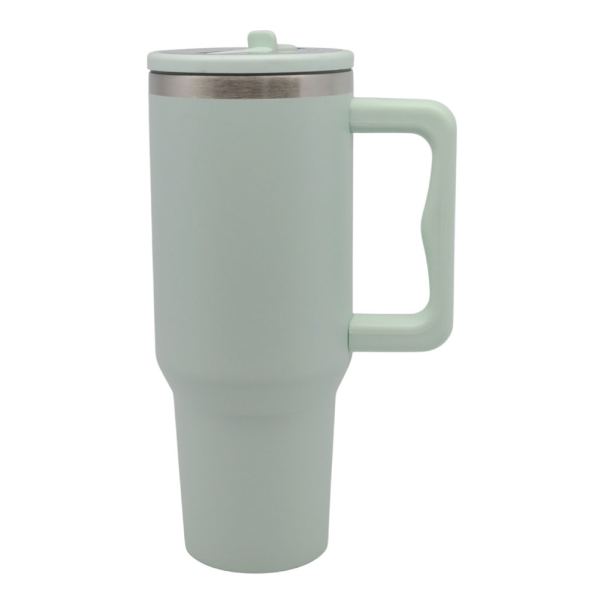 Ankor Mint Ανοξείδωτο Ποτήρι Θερμός 1200ml με Χερούλι & Καλαμάκι