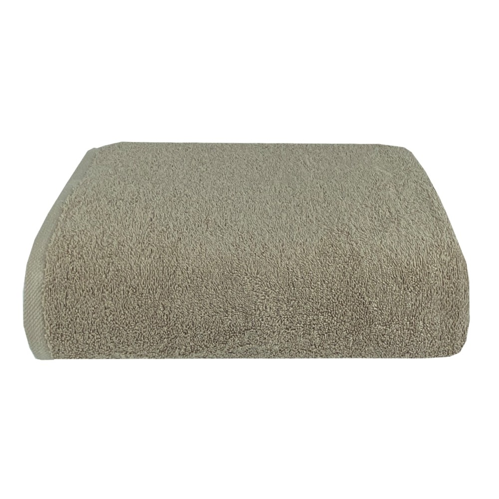 Πετσέτα Πισίνας Ξενοδοχείου 550gsm (70x140) 100% Βαμβάκι Πεννιέ - Astron Italy Beige