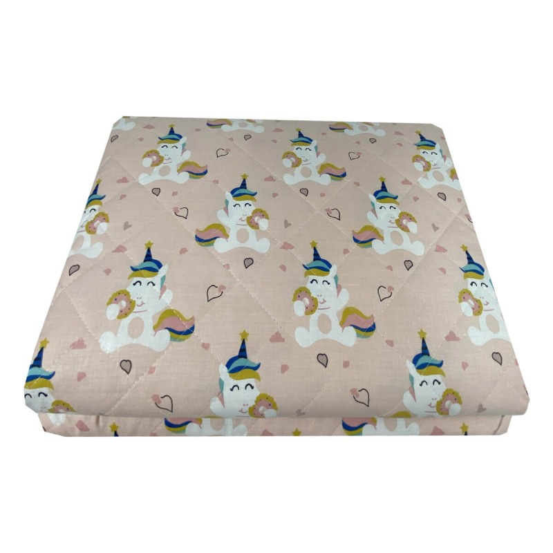 Παιδικό Κουβερλί Μονό (160x240) Astron Italy Unicorn Donuts 9152
