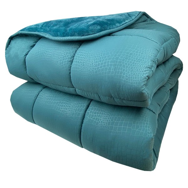 Κουβερτοπάπλωμα Υπέρδιπλο (220x240) 350γρ. - Astron Italy Green
