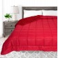Κουβερτοπάπλωμα Υπέρδιπλο (220x240) 350γρ. - Astron Italy Red