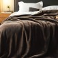 Κουβέρτα Flannel Διπλή (200x220) TNS Super Soft Brown 39-950-2138-1