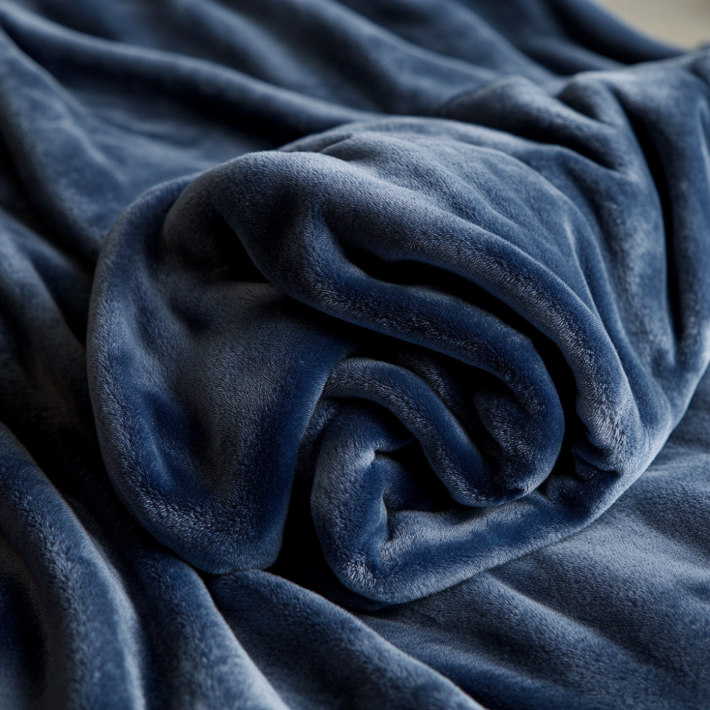 Κουβέρτα Flannel Διπλή (200x220) TNS Super Soft Dark Blue 39-950-2138-3
