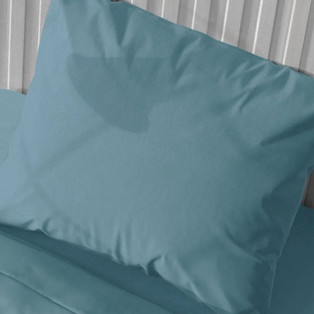 Σετ 2 Μαξιλαροθήκες (52x72) 100% Βαμβάκι Pennie - Astron Italy Blue