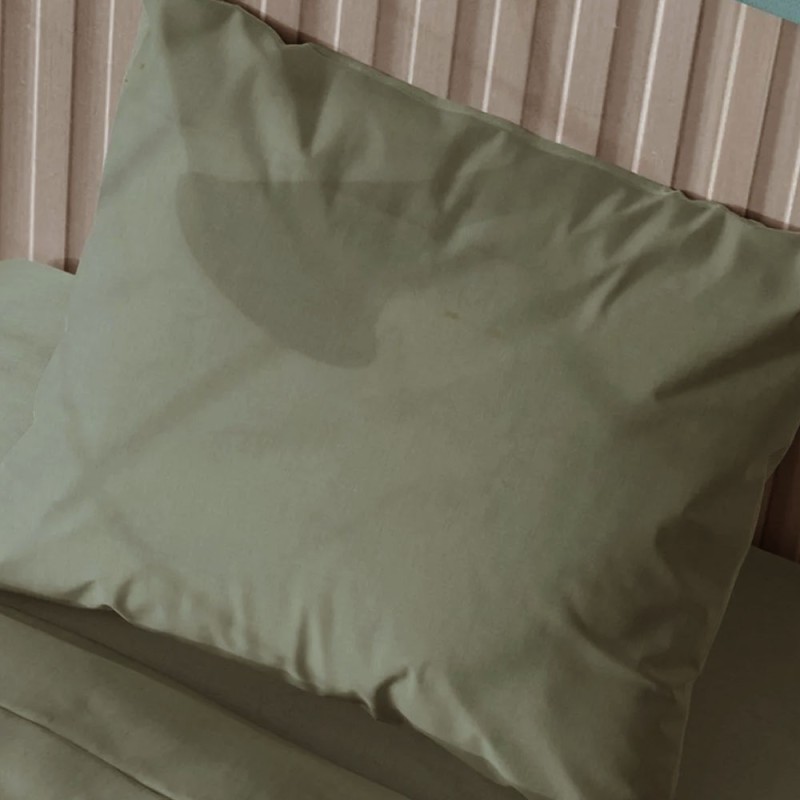 Σετ 2 Μαξιλαροθήκες (50x70) 100% Βαμβάκι Pennie - Astron Italy Olive