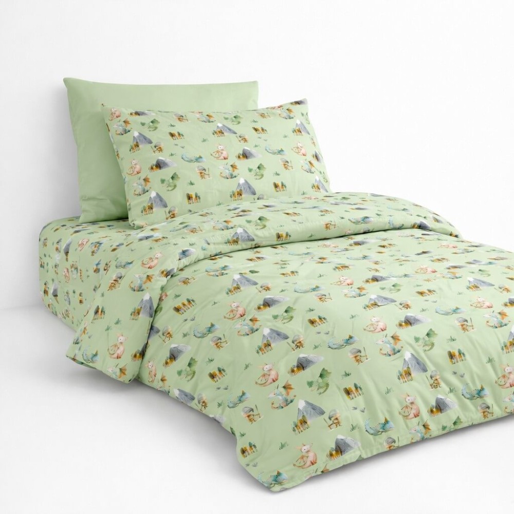 Σετ 2 Παιδικά Σεντόνια Μονά με 1 Μαξιλαροθήκη - Astron Italy Knights