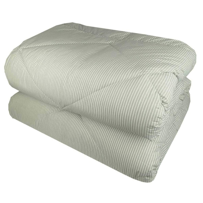 Πάπλωμα 350γρ. Υπέρδιπλο (220x240) 100% Βαμβάκι 144tc - Astron Italy Reina Olive