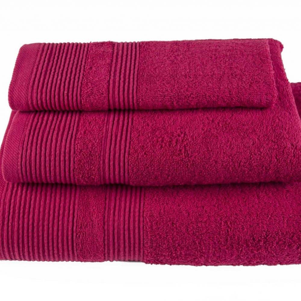 Πετσέτα Προσώπου 600gsm (50x100) 100% Βαμβάκι Pennie - Astron Italy Bordeaux