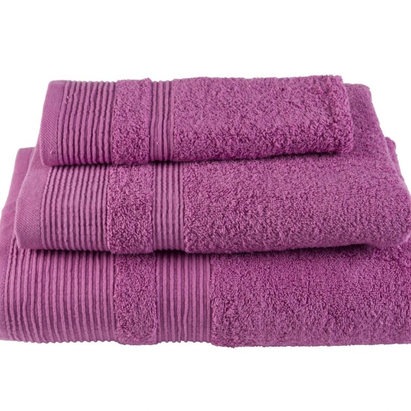 Πετσέτα Σώματος 600gsm (80x150) 100% Βαμβάκι Pennie - Astron Italy Dark Lilac