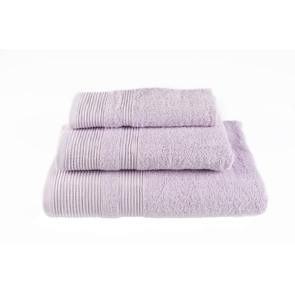 Πετσέτα Προσώπου 550grs (50x100) 100% Βαμβάκι Πεννιέ Sidirela Light Lilac Ε-940