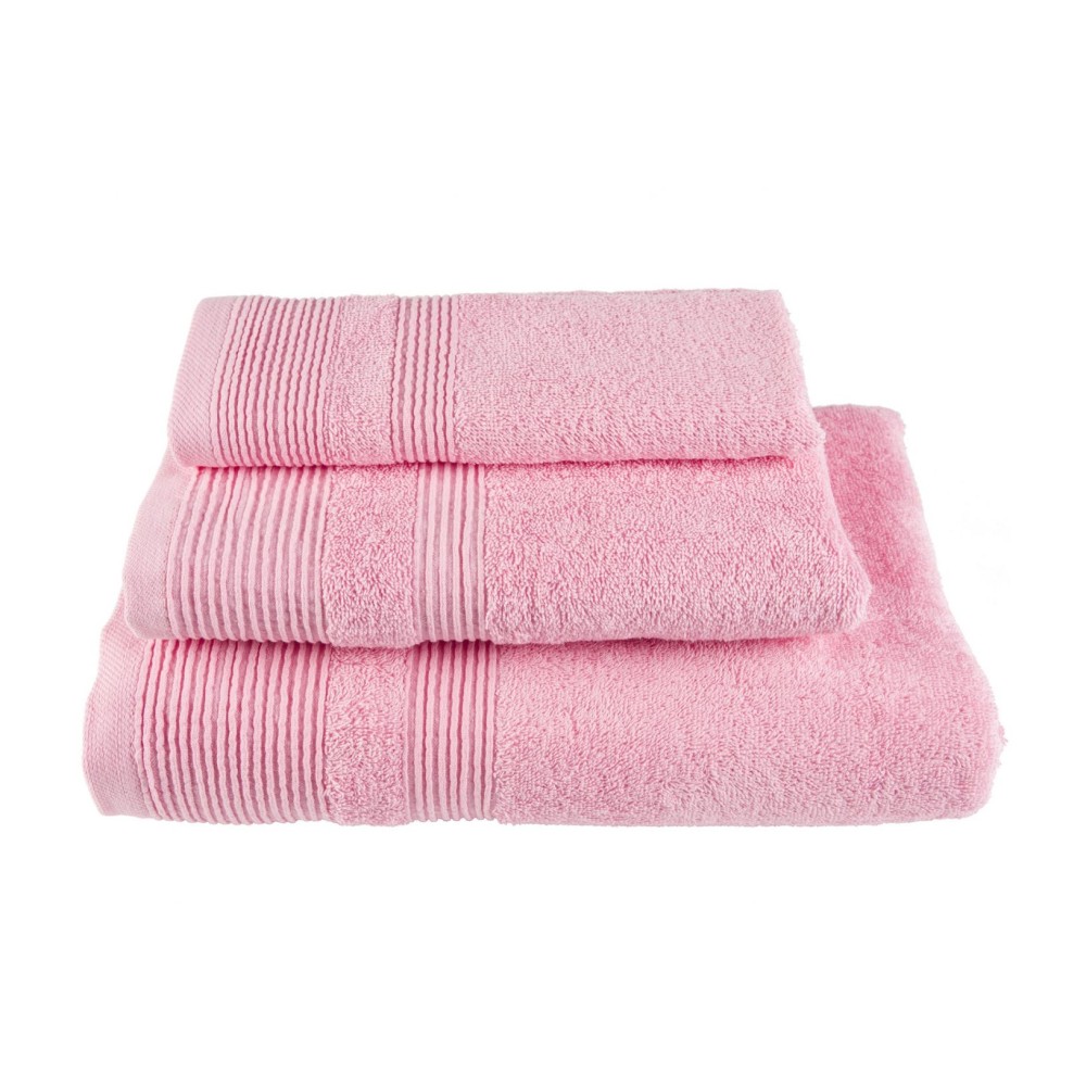 Πετσέτα Προσώπου 550grs (50x100) 100% Βαμβάκι Πεννιέ Sidirela Pink Ε-944