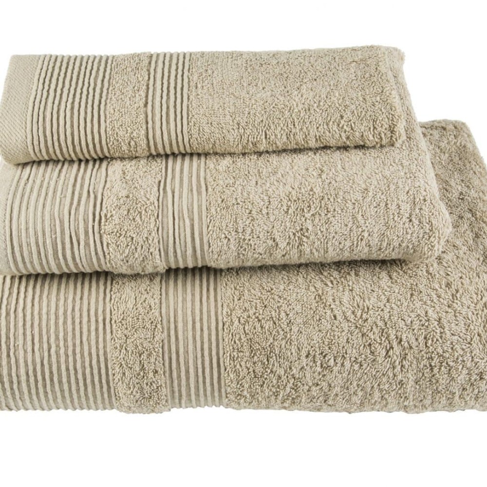 Πετσέτα Προσώπου 600gsm (50x90) 100% Βαμβάκι Pennie - Beige