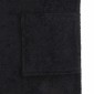 Μπουρνούζι με Κουκούλα (M) 100% Βαμβάκι - Astron Italy Black