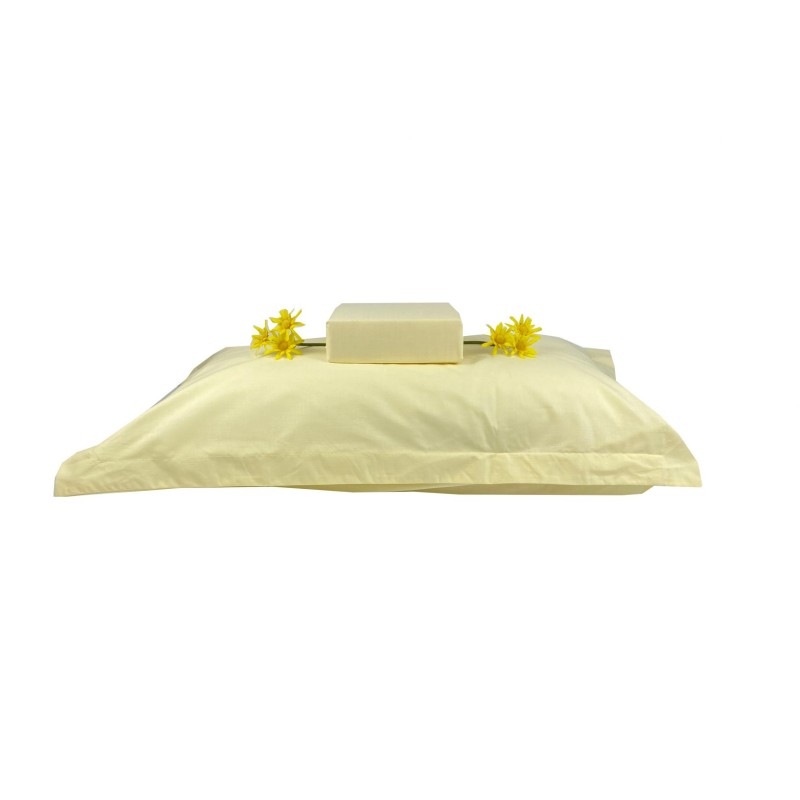 Σετ 2 Μαξιλαροθήκες Oxford (52x72+4) 100% Βαμβάκι Pennie - Astron Italy Yellow