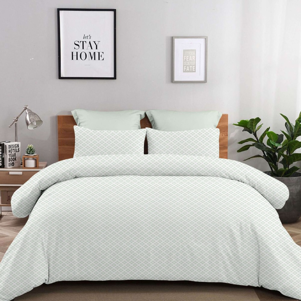 Σετ 2 Σεντόνια Υπέρδιπλα (245x260) με 2 Μαξιλαροθήκες 100% Βαμβάκι - Astron Italy Claudia Oil