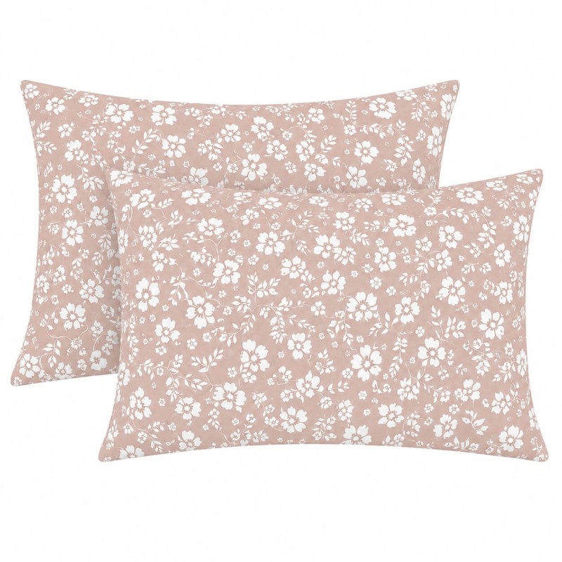 Σετ 2 Premium Βαμβακερές Μαξιλαροθήκες (52x72) – ASTRON 100% Premium Cotton – Emily Chocolat