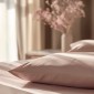 Premium Βαμβακερό Dusty Rose Σεντόνι Μονό με Λάστιχο (100x200+40) – ASTRON 100% Premium Cotton Combed
