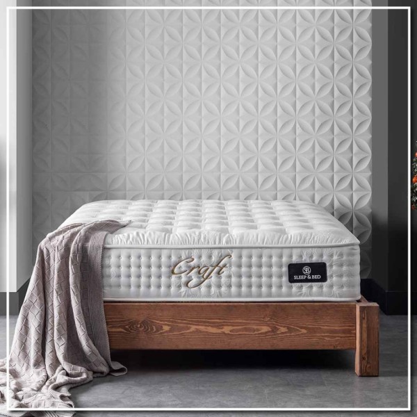 Craft Στρώμα Ξενοδοχείου (150x200) 31cm με Ανεξάρτητα Ελατήρια 7 Ζωνών