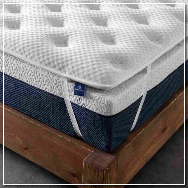 Aloe Vera Soft Ανώστρωμα 7cm Ημίδιπλο (120x200) με Καπιτονέ Κάλυμμα