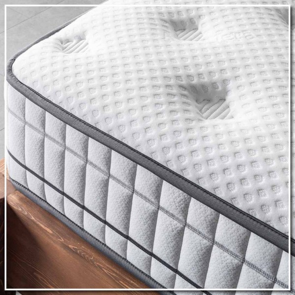 Στρώμα Ύπνου Ξενοδοχείου (180x200) Aloe Vera Double Face 30cm με Ανεξάρτητα Ελατήρια 7 Ζωνών