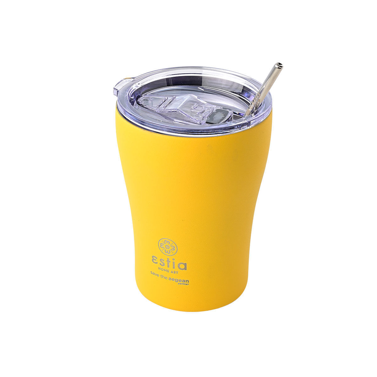 Θερμός Coffee Mug 350ml Estia Save The Aegean Pineapple Yellow 01-12458