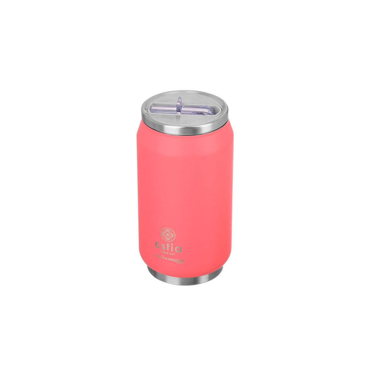 Θερμός Travel Cup Save The Aegean 300ml Fusion Coral Estia 01-16692