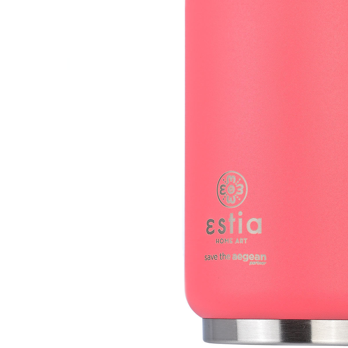 Θερμός Travel Cup Save The Aegean 300ml Fusion Coral Estia 01-16692