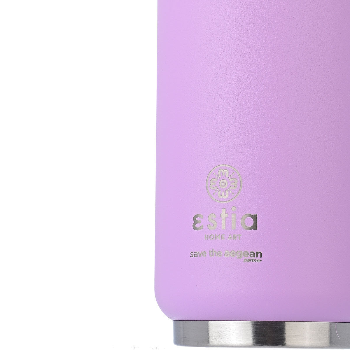 Θερμός Travel Cup Save The Aegean 300ml Lavender Purple 01-16715