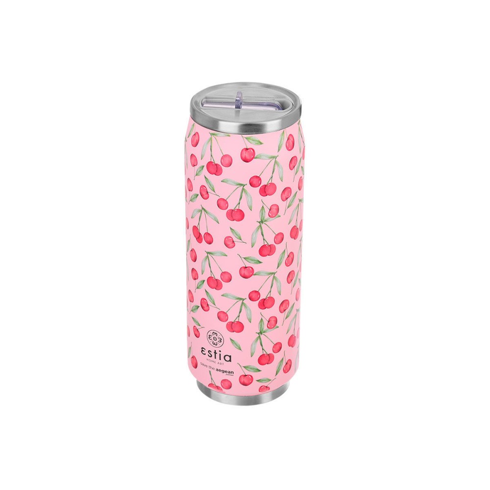 Θερμός Travel Cup 500ml Estia Save The Aegean Cherry Rose 01-16791