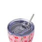 Θερμός Coffee Mug Save The Aegean 350ml Cherry Rose Estia 01-16876