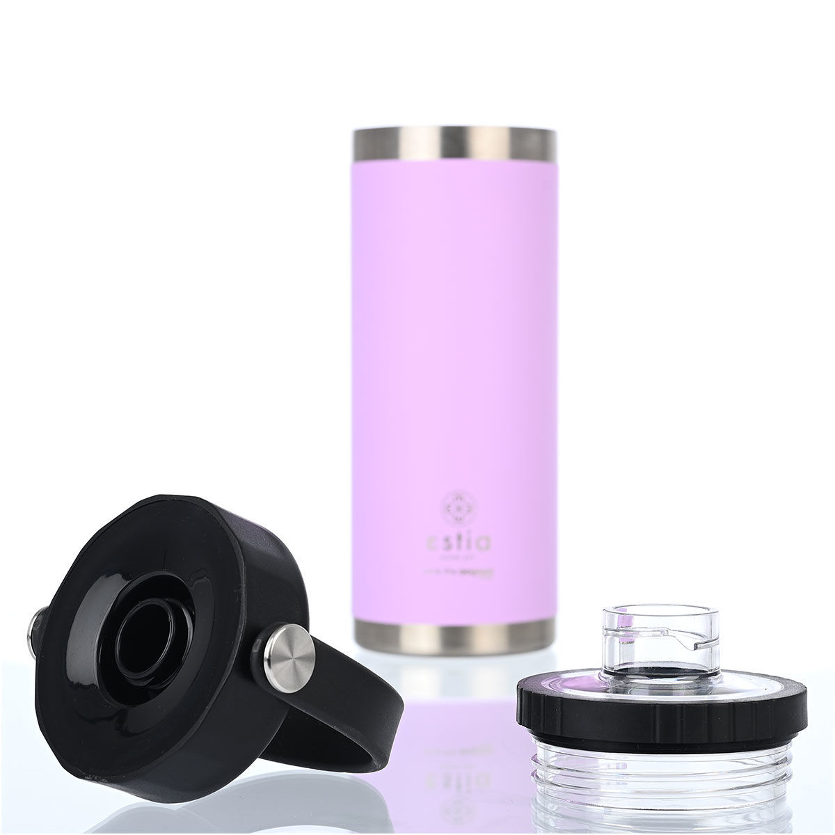 Estia Travel Chug Θερμός 500ml Save The Aegean Lavender Purple 01-17767
