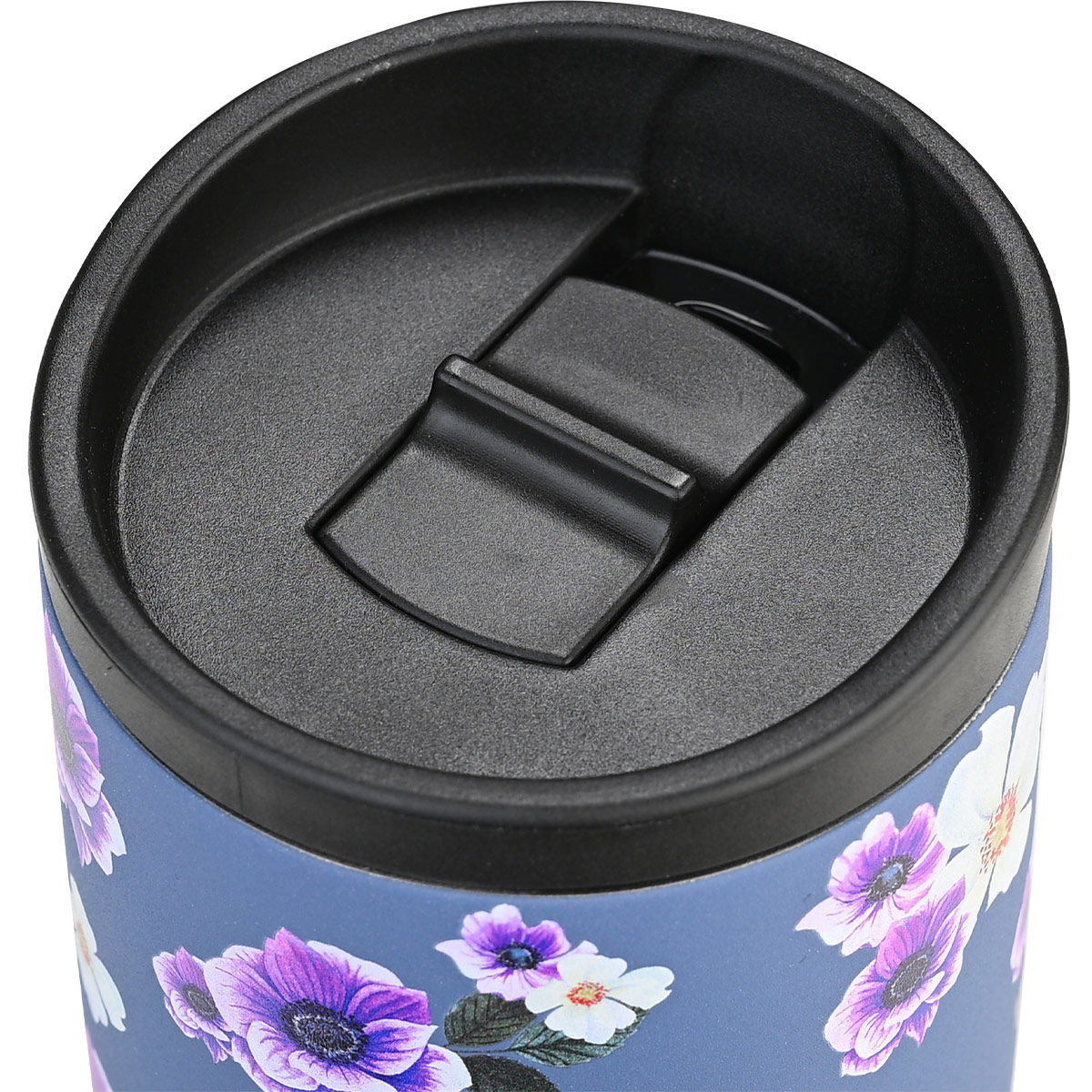 Estia Travel Mug Θερμός 350ml Save The Aegean Garden Blue 01-20439 