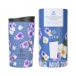 Estia Travel Mug Θερμός 350ml Save The Aegean Garden Blue 01-20439 