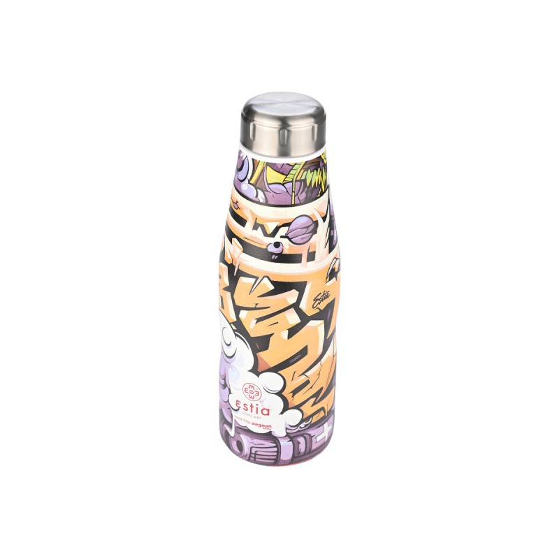 Θερμός Travel Flask 500ml Estia Save The Aegean Grafiti Rhythm 01-22068