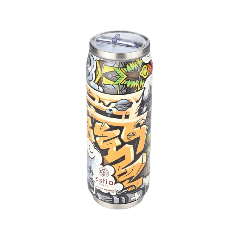 Θερμός Travel Cup 500ml Estia Save The Aegean Graffiti Rhythm 01-22655