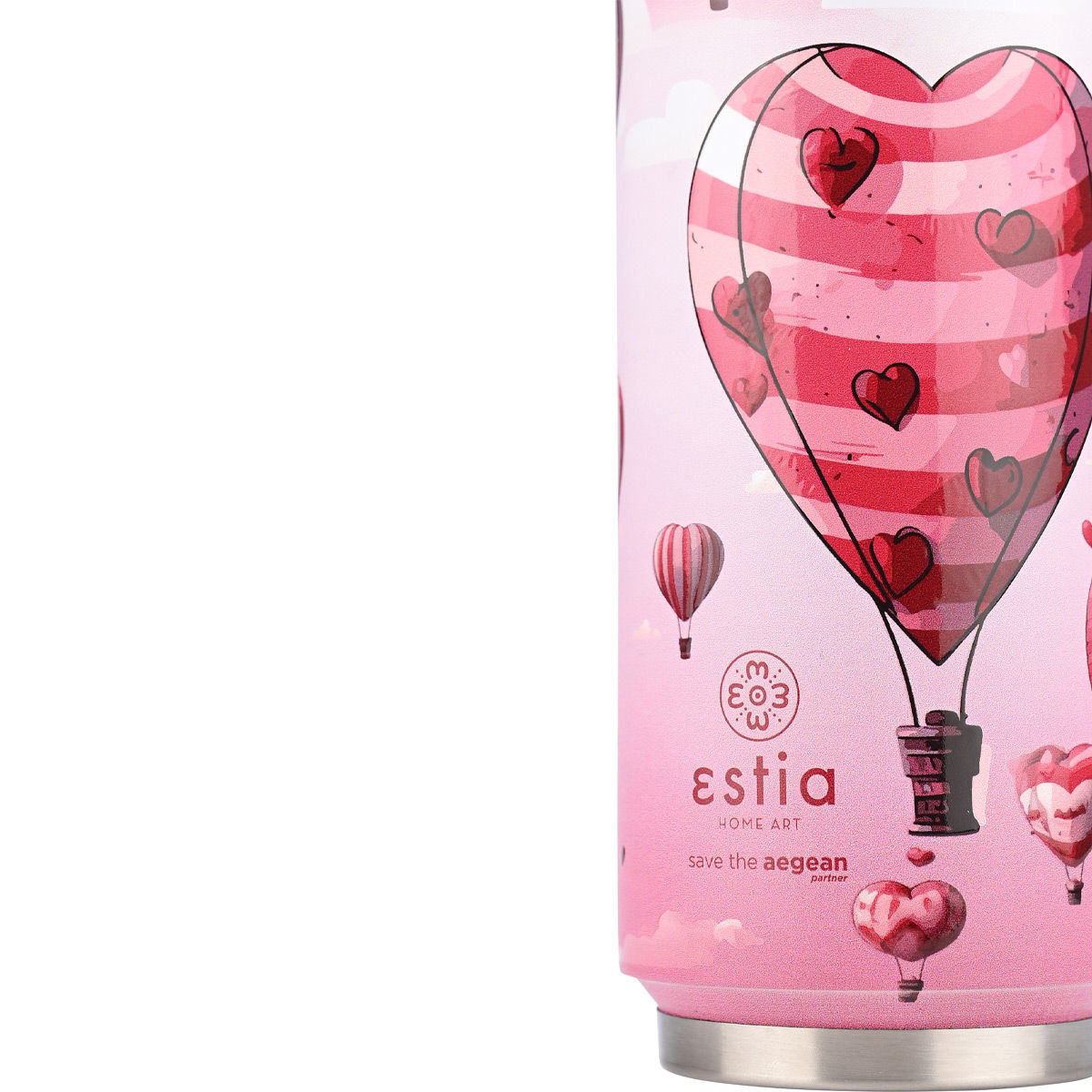 Θερμός Travel Cup 500ml Estia Save The Aegean Love Ascend 01-22846