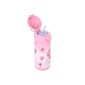 Estia Wonder Bottle Παιδικό Ανοξείδωτο Θερμός 350ml με Καλαμάκι Σιλικόνης, Λαβή Μεταφοράς & Κλιπ Ασφαλείας - Love Ascend